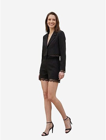 Set con giacca corta e pantaloni a gamba ampia my fashion