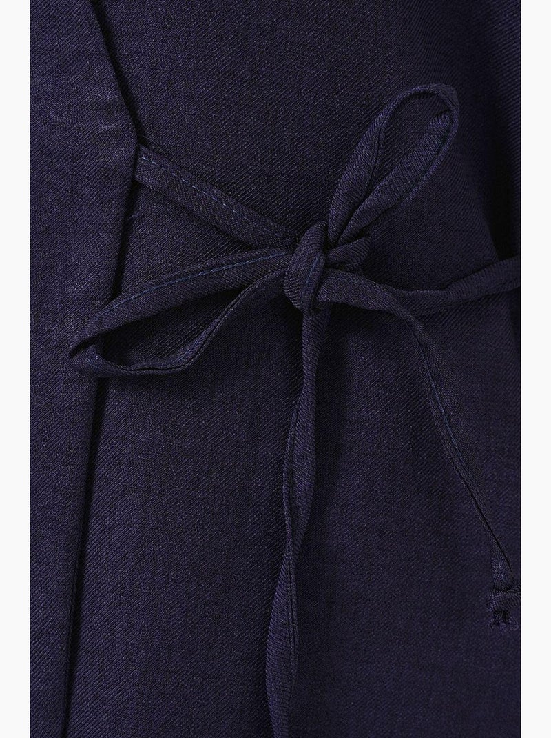 Set coordinato di pantaloni kimono oversize con scollo a v e chiusura con laccetto bdart Blu marino - Kiabi
