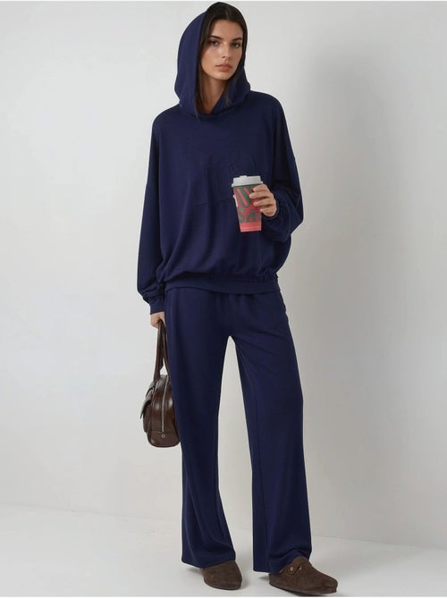 Set coordinato due pezzi con cappuccio, oversize e vita alta hiccup - Kiabi Set coordinato due pezzi con cappuccio, oversize e vita alta hiccup - Kiabi