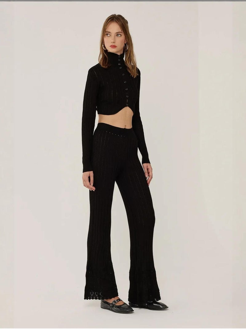 Set coordinato in maglia a due pezzi hiccup Nero - Kiabi