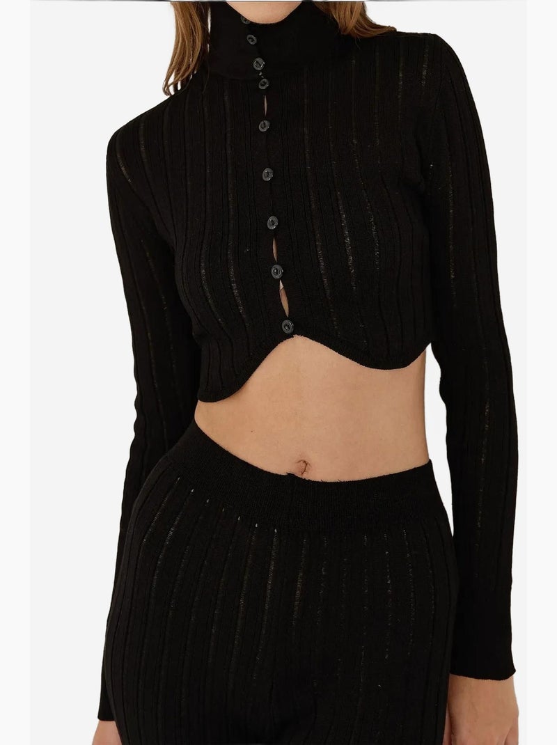 Set coordinato in maglia a due pezzi hiccup Nero - Kiabi