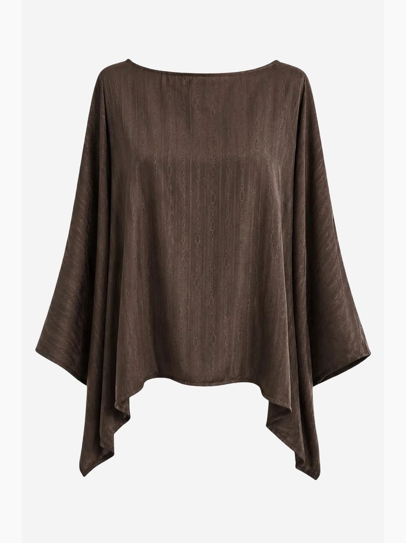 Set coordinato in maglia con blend di modal mixray Marrone - Kiabi