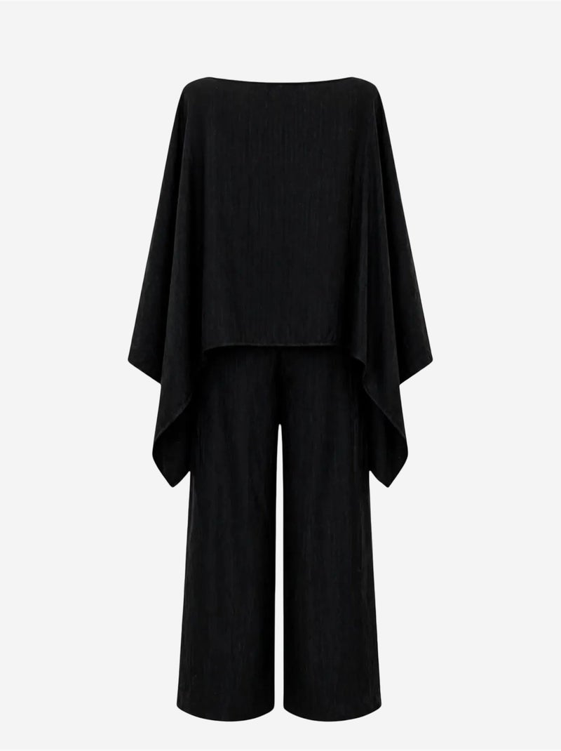 Set coordinato in maglia con blend di modal mixray Nero - Kiabi