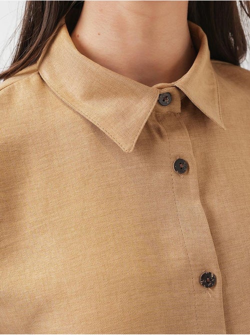 Set coordinato in misto lino con camicia a maniche lunghe e pantaloni bdart - Kiabi Set coordinato in misto lino con camicia a maniche lunghe e pantaloni bdart - Kiabi