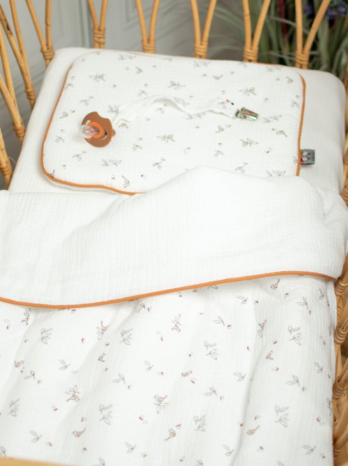 Set coperta e cuscino per culla o navicella melody | SEVIRA KIDS - Kiabi