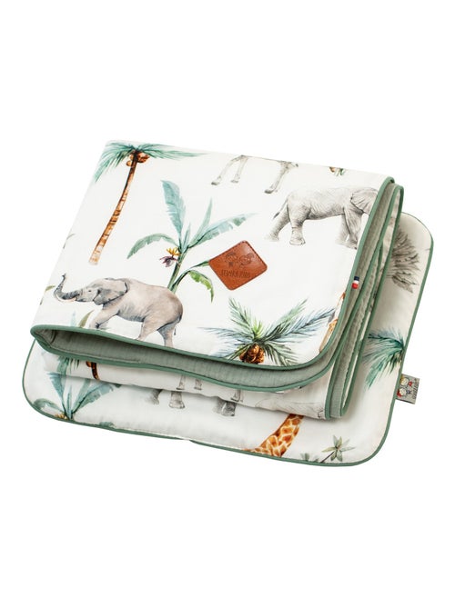 Set coperta e cuscino per culla o navicella safari | sevira kids | sevira kids - Kiabi Set coperta e cuscino per culla o navicella safari | sevira kids | sevira kids - Kiabi