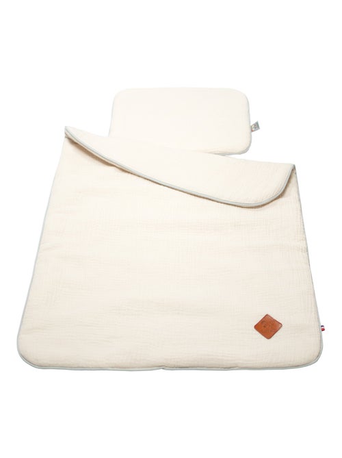 Set coperta e cuscino per culla o navicella | sevira kids | sevira kids - Kiabi Set coperta e cuscino per culla o navicella | sevira kids | sevira kids - Kiabi
