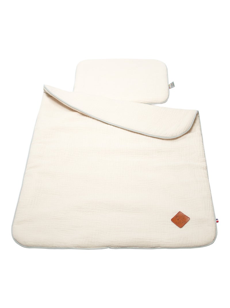 Set coperta e cuscino per culla o navicella | sevira kids | sevira kids Beige - Kiabi