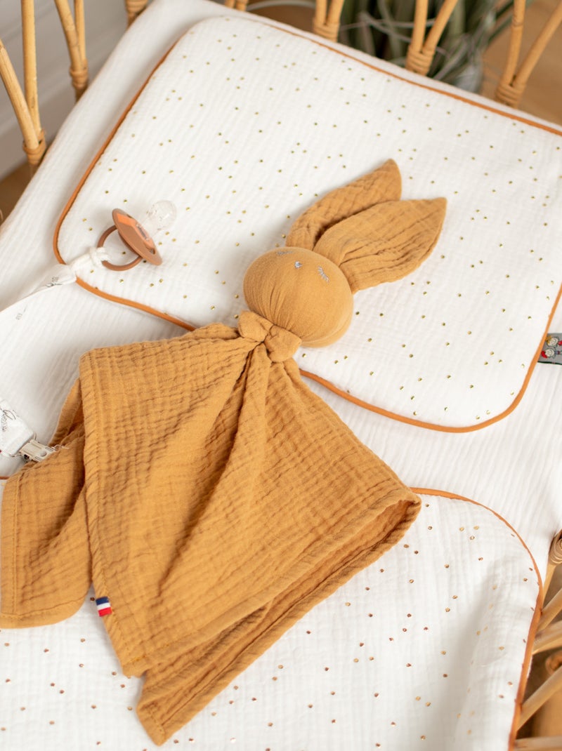 Set coperta e cuscino per culla o navicella | sevira kids | sevira kids Bianco dorato - Kiabi