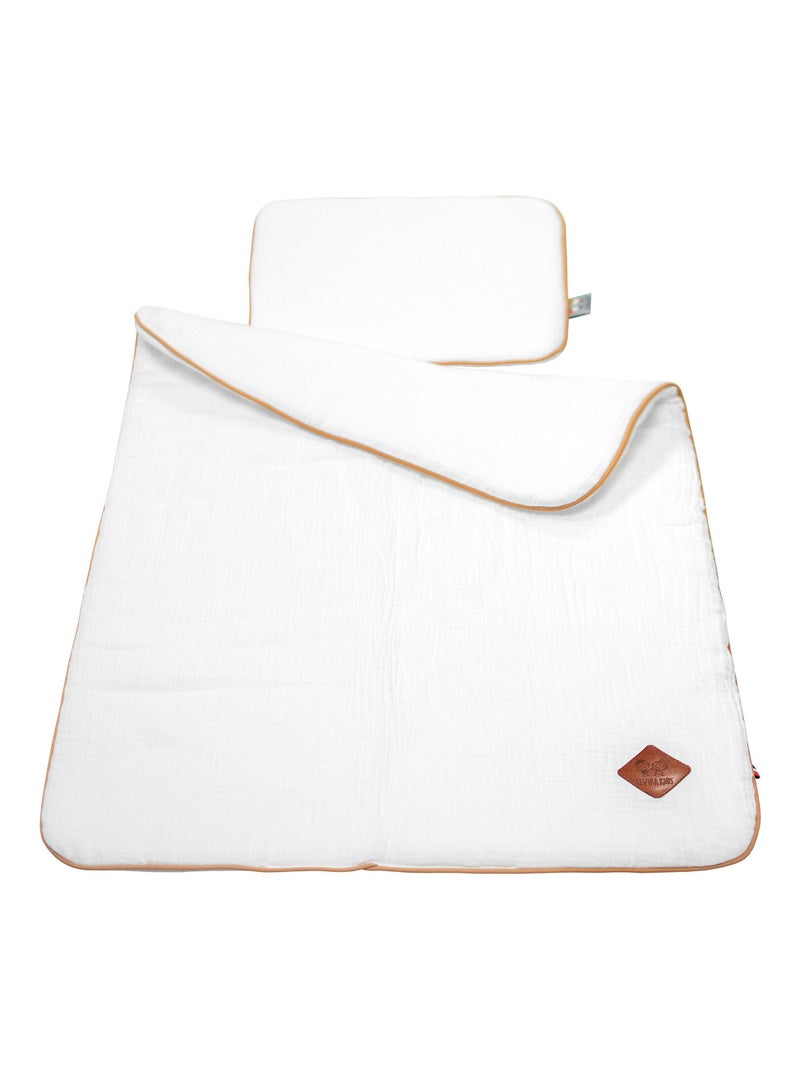 Set coperta e cuscino per culla o navicella | sevira kids | sevira kids Bianco - Kiabi