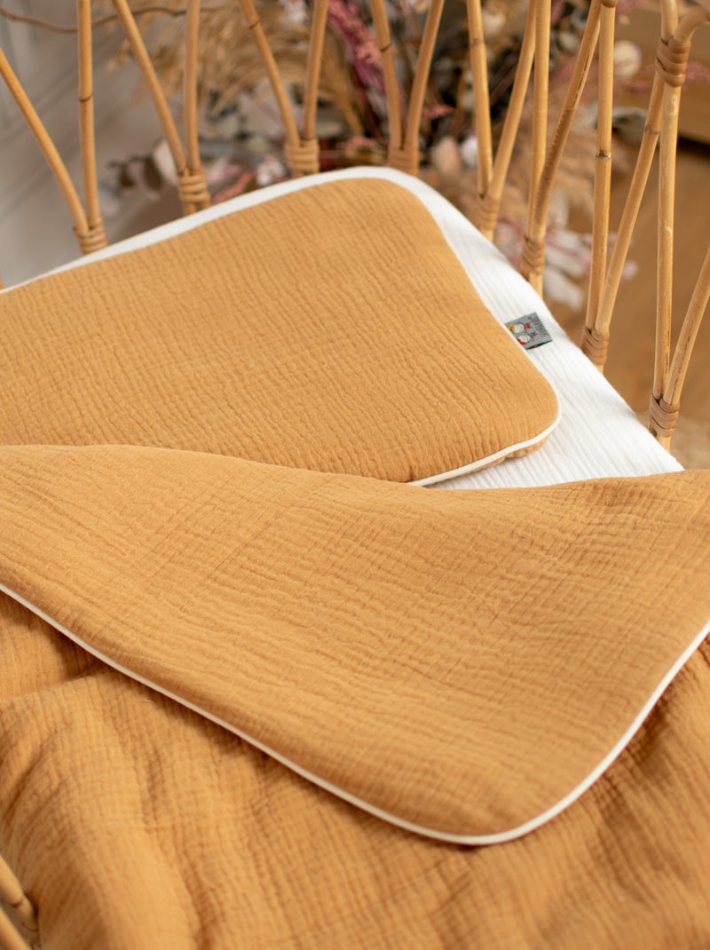 Set coperta e cuscino per culla o navicella | sevira kids | sevira kids Marrone chiaro - Kiabi