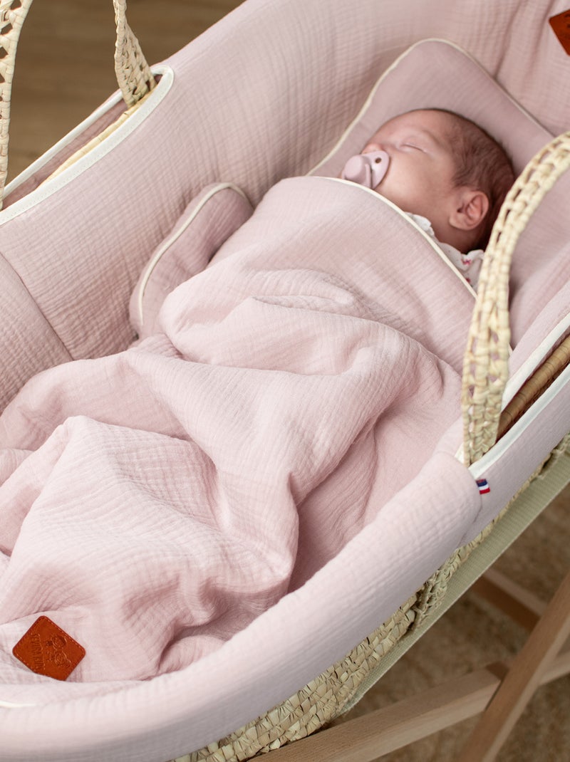 Set coperta e cuscino per culla o navicella | sevira kids | sevira kids Rosa - Kiabi