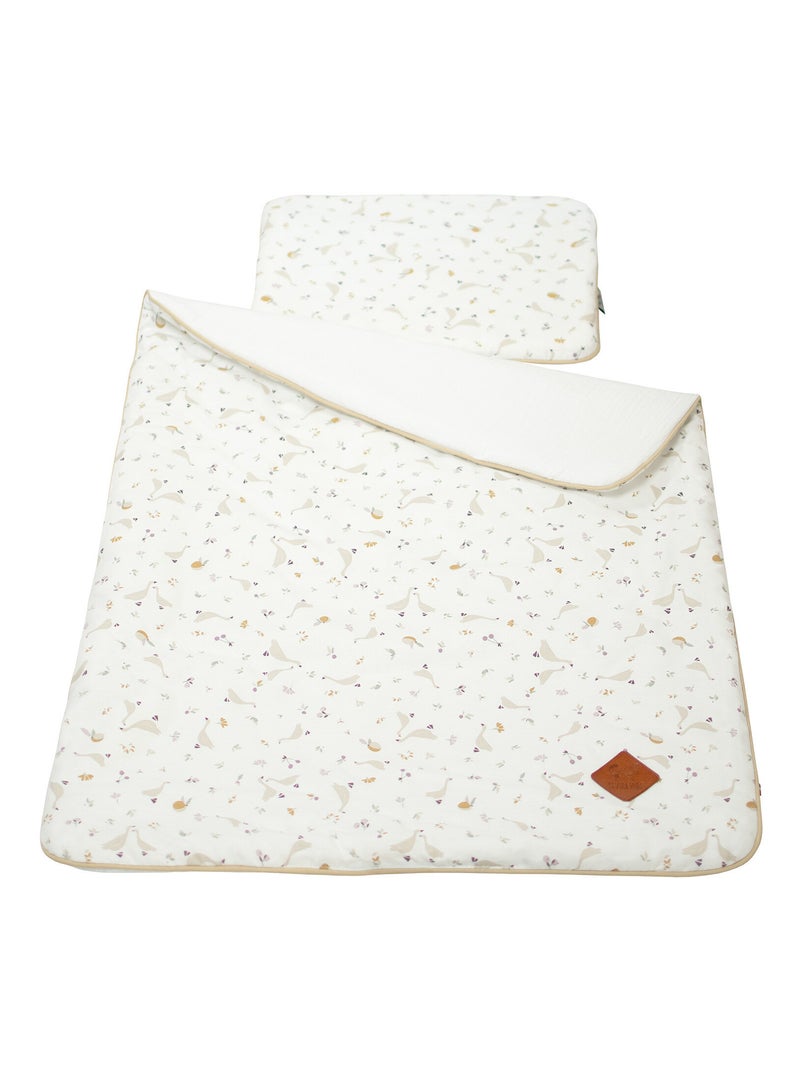 Set coperta e cuscino per culla o navicella sidonia | sevira kids | sevira kids Bianco - Kiabi