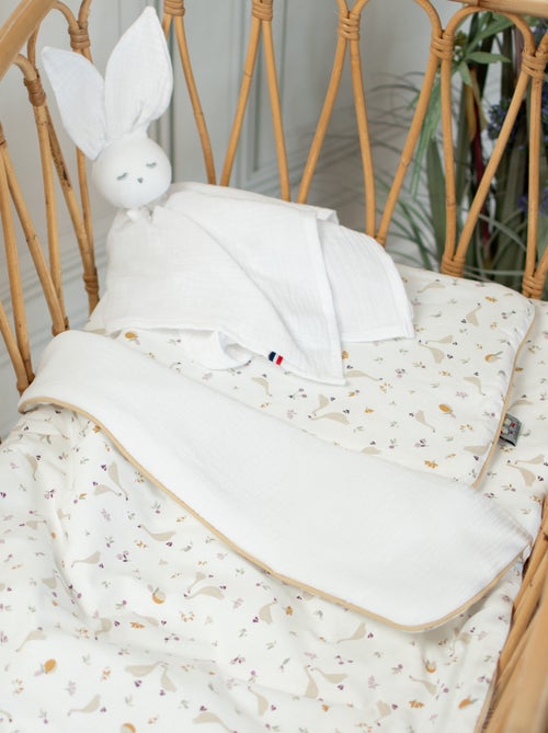 Set coperta e cuscino per culla o navicella sidonia | sevira kids | sevira kids - Kiabi Set coperta e cuscino per culla o navicella sidonia | sevira kids | sevira kids - Kiabi