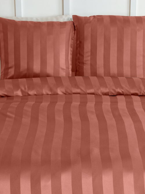 Set copripiumino 1 o 2 piazze in raso + 2 federe - Kiabi