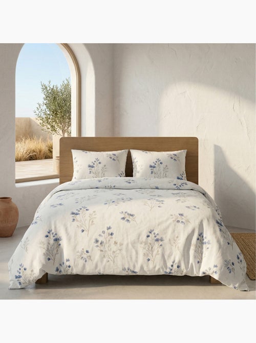 Set copripiumino 100% cotone a fiori, include federa per cuscino - Gamusi - Kiabi Set copripiumino 100% cotone a fiori, include federa per cuscino - Gamusi - Kiabi