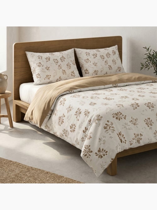 Set copripiumino 100% cotone a fiori, include federa per cuscino - Gamusi - Kiabi Set copripiumino 100% cotone a fiori, include federa per cuscino - Gamusi - Kiabi