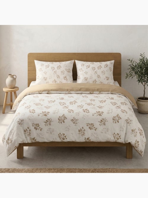 Set copripiumino 100% cotone a fiori, include federa per cuscino - Gamusi - Kiabi Set copripiumino 100% cotone a fiori, include federa per cuscino - Gamusi - Kiabi