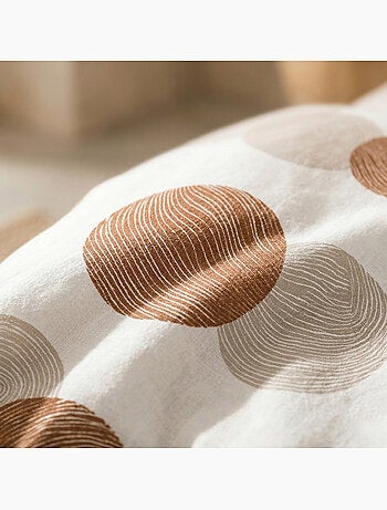 Set copripiumino 100% cotone a pois, include federa per cuscino - Gamusi