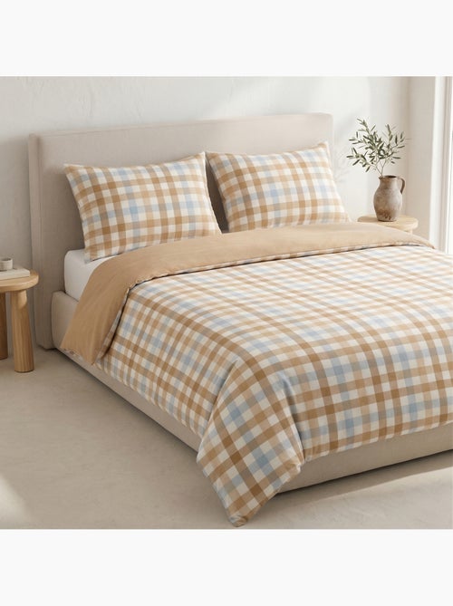 Set copripiumino 100% cotone a quadretti vichy, include federa per cuscino - Gamusi - Kiabi Set copripiumino 100% cotone a quadretti vichy, include federa per cuscino - Gamusi - Kiabi