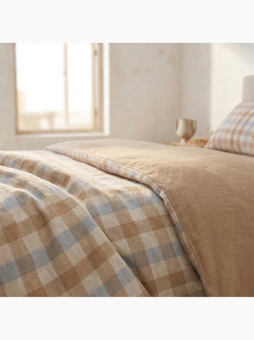 Set copripiumino 100% cotone a quadretti vichy, include federa per cuscino - Gamusi - Kiabi Set copripiumino 100% cotone a quadretti vichy, include federa per cuscino - Gamusi - Kiabi