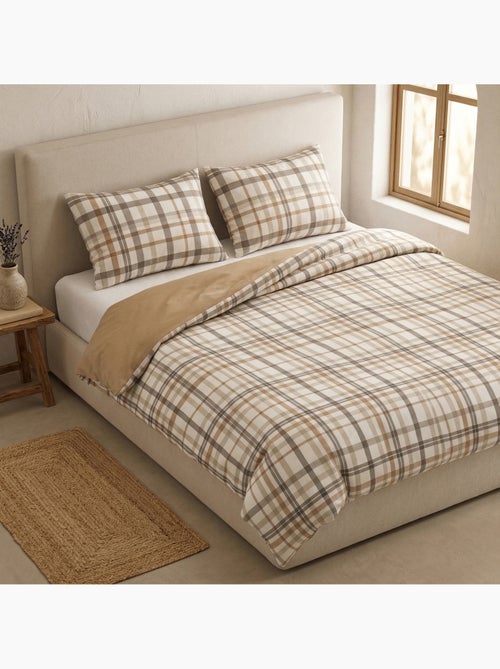 Set copripiumino 100% cotone a quadretti vichy, include federa per cuscino - Gamusi - Kiabi Set copripiumino 100% cotone a quadretti vichy, include federa per cuscino - Gamusi - Kiabi
