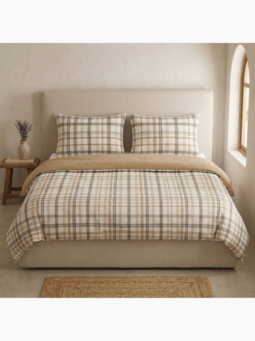 Set copripiumino 100% cotone a quadretti vichy, include federa per cuscino - Gamusi - Kiabi Set copripiumino 100% cotone a quadretti vichy, include federa per cuscino - Gamusi - Kiabi