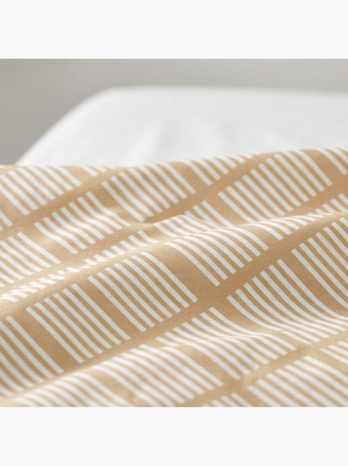 Set copripiumino 100% cotone a rombi con federa/e, chiusura a pressione - gamusi. - Kiabi Set copripiumino 100% cotone a rombi con federa/e, chiusura a pressione - gamusi. - Kiabi