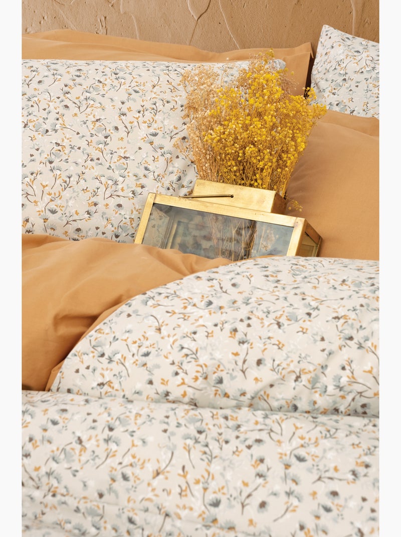 Set copripiumino, 100% cotone Beige - Kiabi