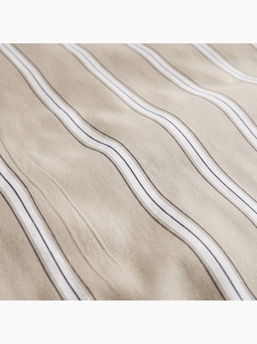 Set copripiumino 100% cotone con federa/e, righe larghe - gamusi. - Kiabi