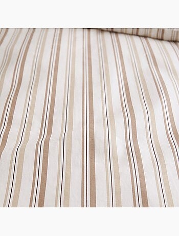 Set copripiumino 100% cotone con federa/e, righe sottili - gamusi.