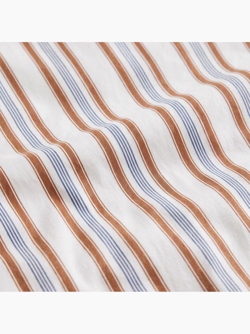 Set copripiumino 100% cotone con federa/e, righe sottili - gamusi. - Kiabi