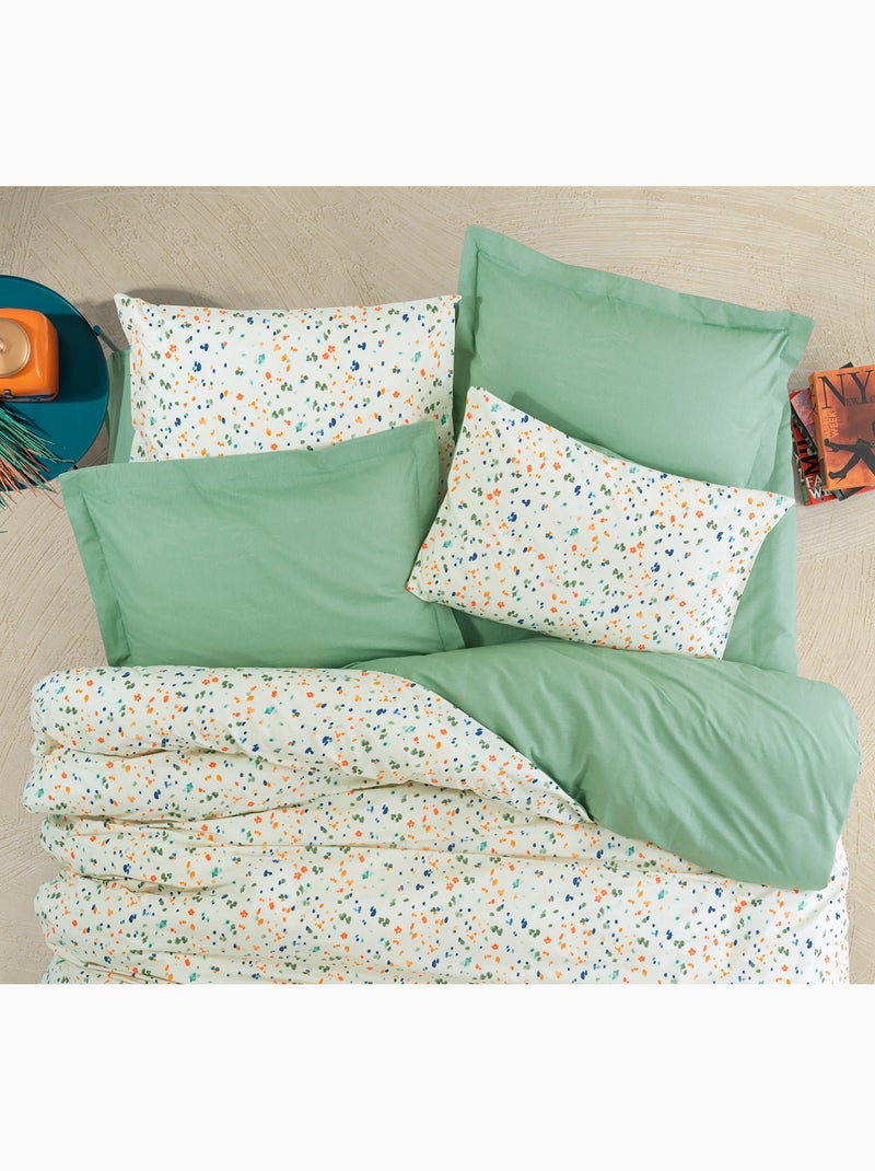 Set copripiumino, 100% cotone Multicolore - Kiabi