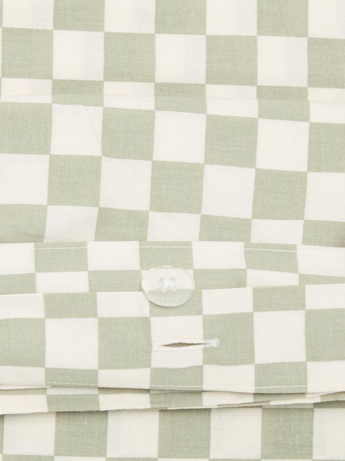 Set copripiumino (140 x 200 cm) + federa - 2 pezzi - Kiabi