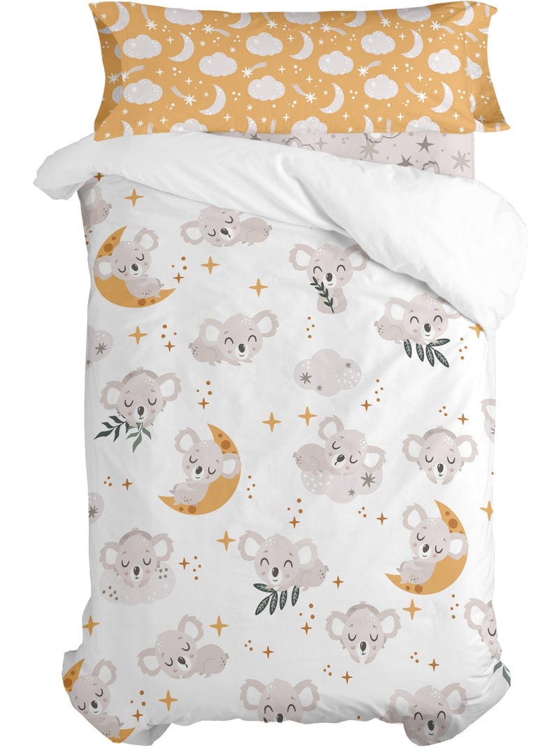 Set copripiumino 2 pezzi Baby koala "Happyfriday" Multicolore - Kiabi