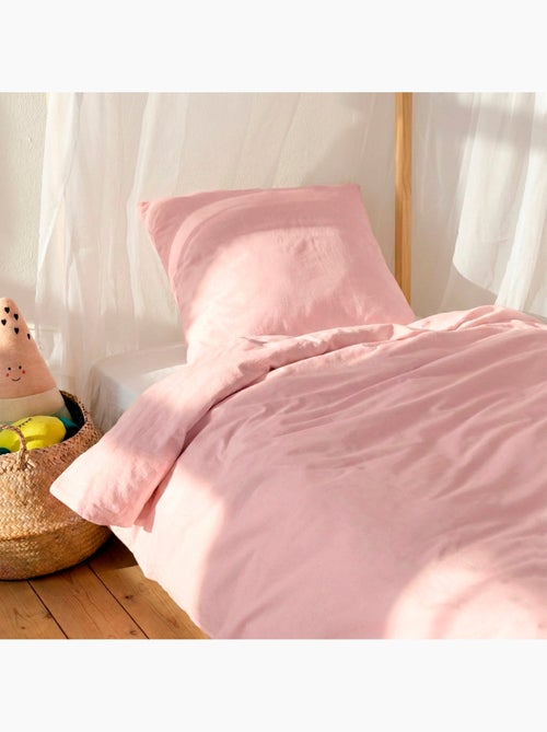 Set copripiumino 2 pezzi Basic "Happyfriday" - Kiabi