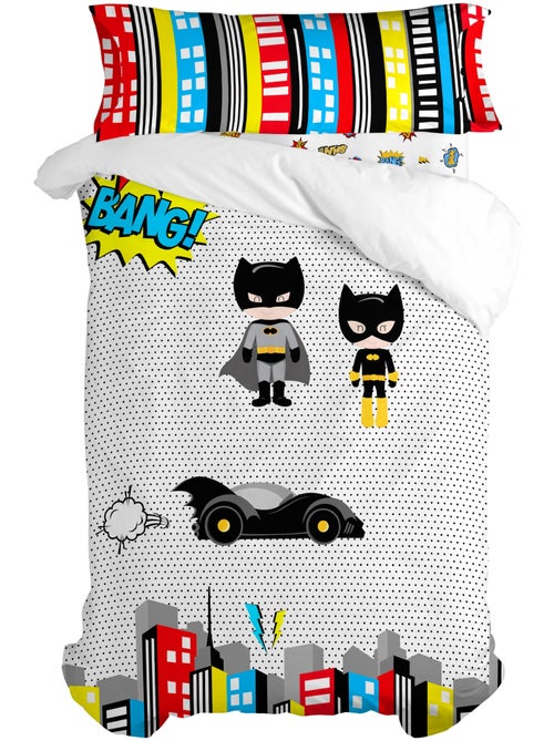 Set copripiumino 2 pezzi Bat "Happyfriday" - Kiabi