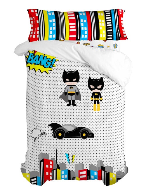 Set copripiumino 2 pezzi Bat "Happyfriday" - Kiabi
