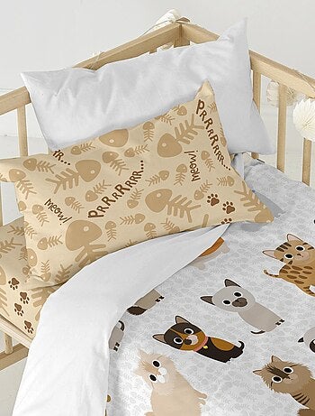 Set copripiumino 2 pezzi Cats "Happyfriday