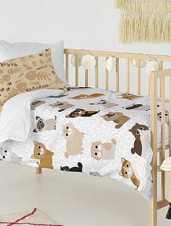 Set copripiumino 2 pezzi Cats "Happyfriday