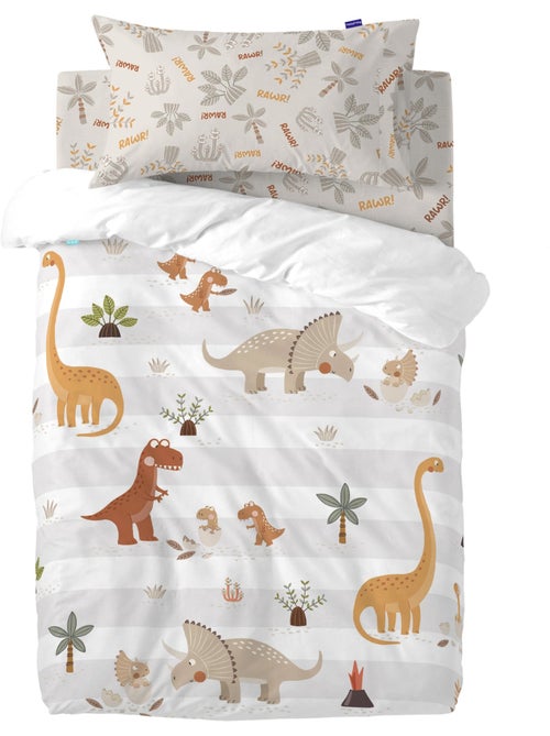 Set copripiumino 2 pezzi Dino family "Happyfriday" - Kiabi