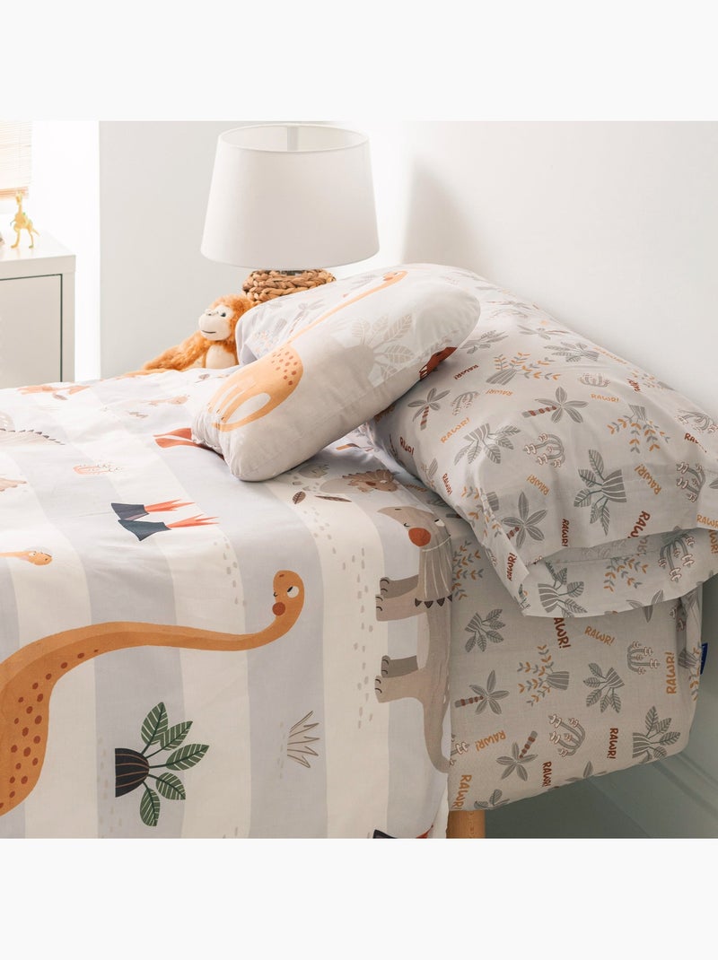 Set copripiumino 2 pezzi Dino family "Happyfriday" Multicolore - Kiabi