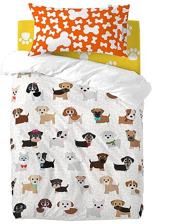 Set copripiumino 2 pezzi Dogs "Happyfriday
