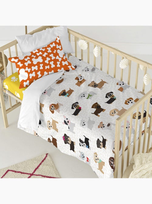 Set copripiumino 2 pezzi Dogs "Happyfriday" - Kiabi Set copripiumino 2 pezzi Dogs "Happyfriday" - Kiabi