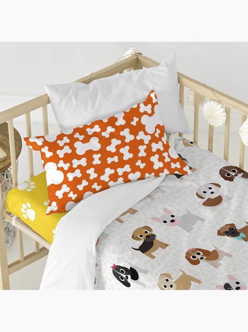 Set copripiumino 2 pezzi Dogs "Happyfriday" - Kiabi Set copripiumino 2 pezzi Dogs "Happyfriday" - Kiabi