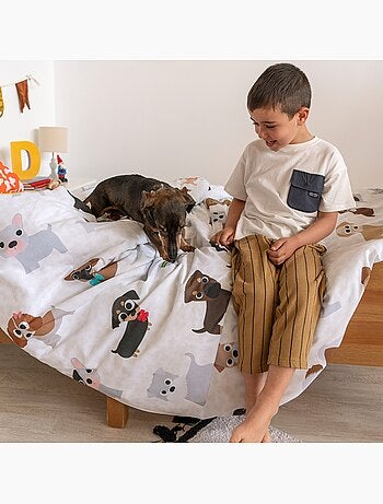 Set copripiumino 2 pezzi Dogs "Happyfriday