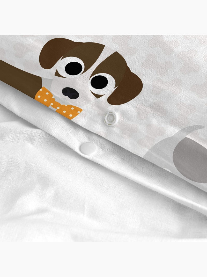 Set copripiumino 2 pezzi Dogs "Happyfriday" Multicolore - Kiabi