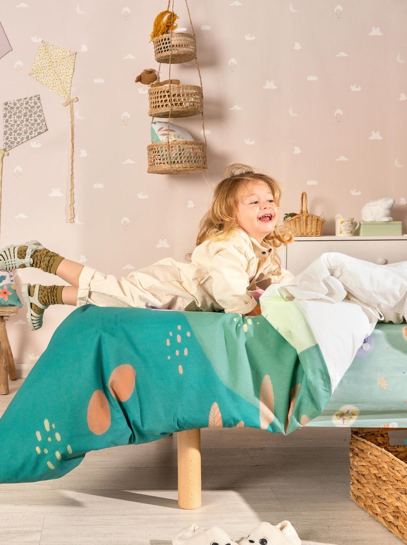 Set copripiumino 2 pezzi Dreaming "Happyfriday" Bianco - Kiabi