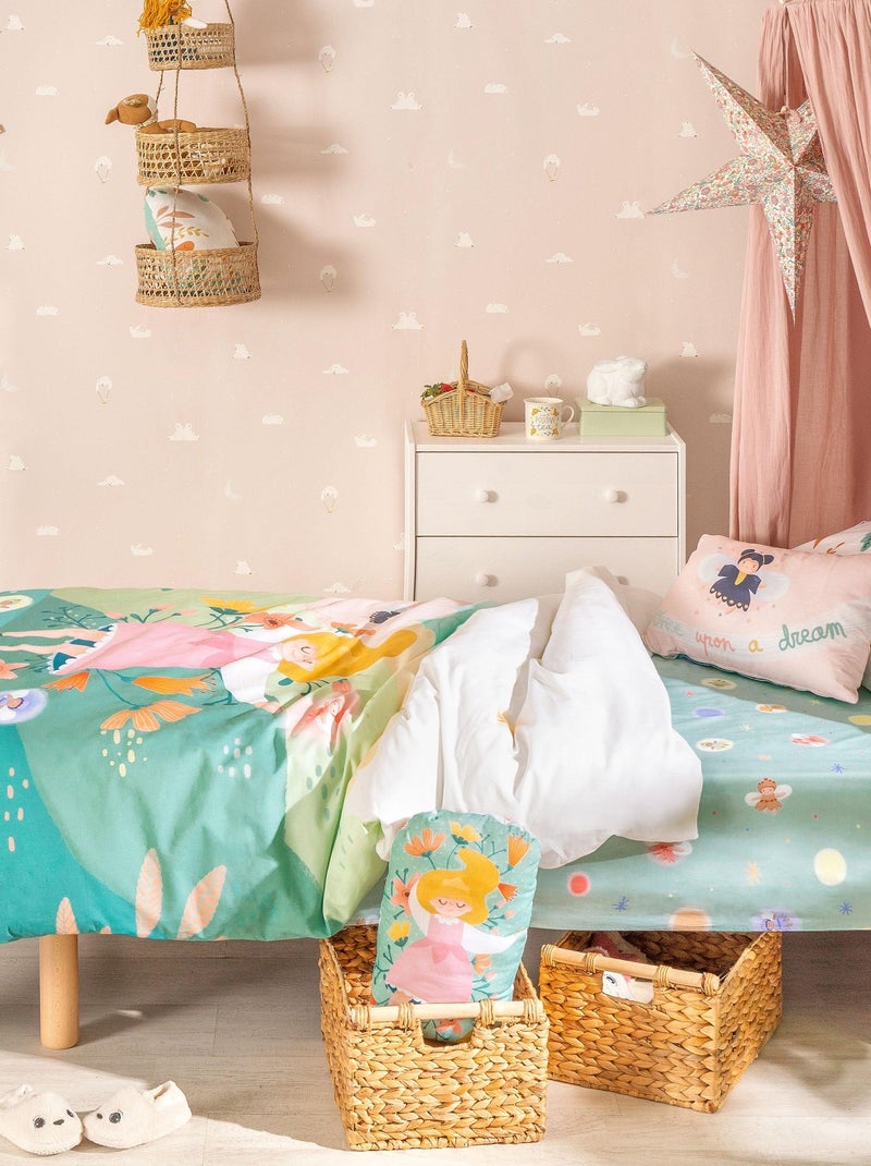 Set copripiumino 2 pezzi Dreaming "Happyfriday" Bianco - Kiabi
