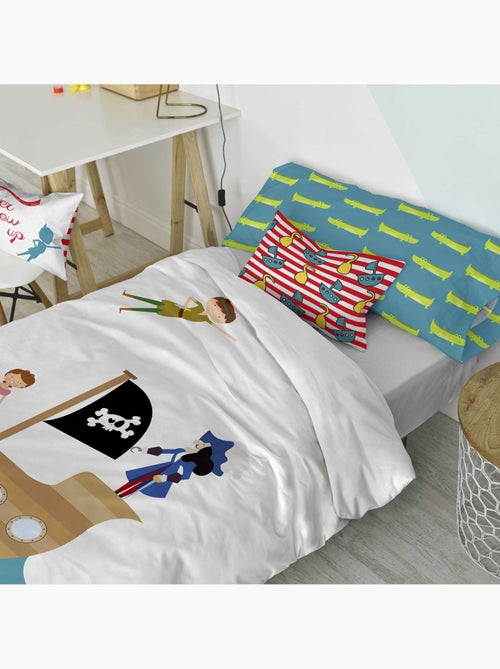 Set copripiumino 2 pezzi Flying boy "Happyfriday" - Kiabi Set copripiumino 2 pezzi Flying boy "Happyfriday" - Kiabi